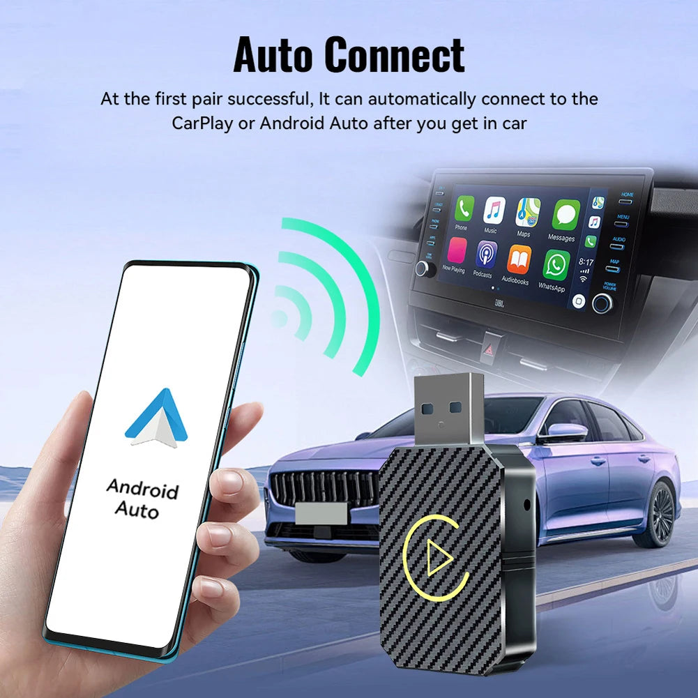 2 in 1 Wireless CarPlay Adaptor