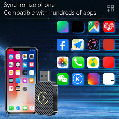 2 in 1 Wireless CarPlay Adaptor