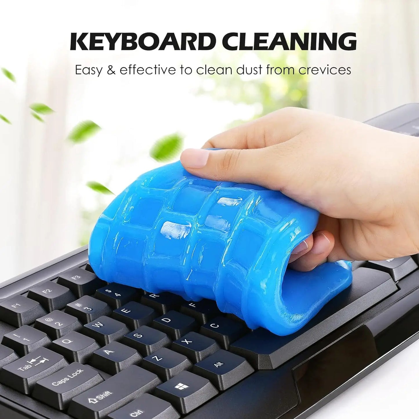Super Cleaning Gel – 160g Reusable Slime for Car, Keyboard & Gadgets
