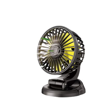 CoolRider Car Fan Powerful 360° Breeze