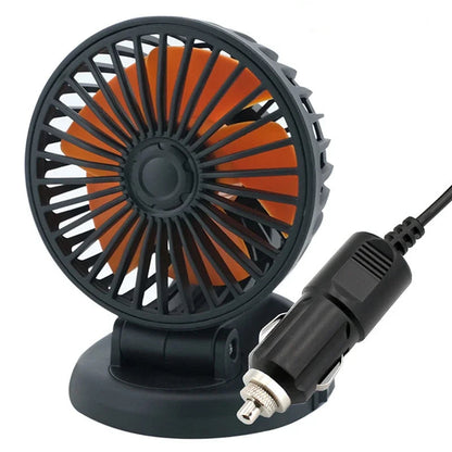 CoolRider Car Fan Powerful 360° Breeze
