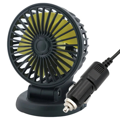 CoolRider Car Fan Powerful 360° Breeze