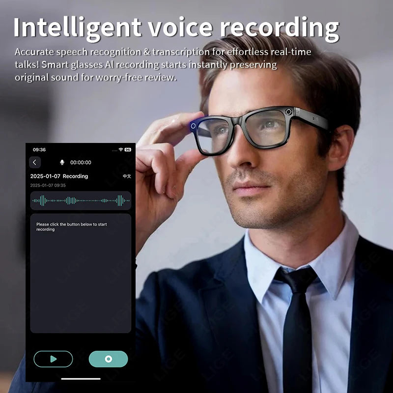 Video Recording Smart AI Glasses