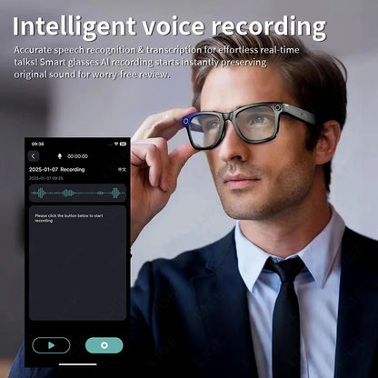 Video Recording Smart AI Glasses