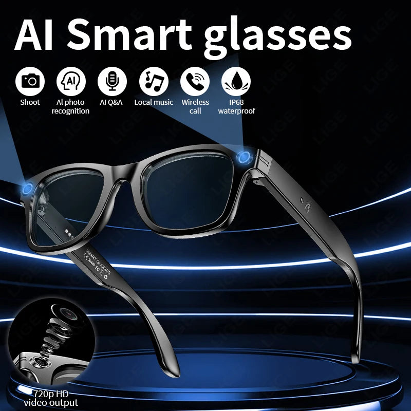 Video Recording Smart AI Glasses